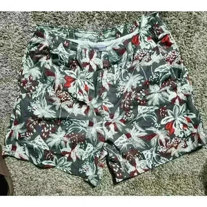 Columbia PFG Swim Shorts Sz M Adult Board Trunks‎ Hawaiian Fishing Pockets Mens